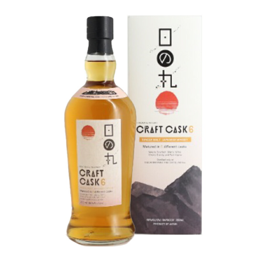 木内酒造 八郷蒸留所 日の丸ウイスキー CRAFT CASK６(クラフトカスク6) 700ml ※ご贈答対応不可