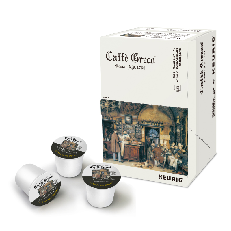 【8箱(96杯分)】 キューリグ K-CUP(Kカップ)ブリュースター カフェグレコ エスプレッソロースト ※ご贈答対応不可 8,970円
