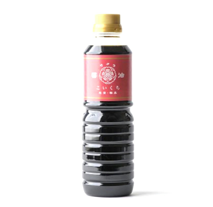 楽天市場】サクラしょうゆ(サクラ醤油)鶴(こいくち) 1000ml(1L)ペット