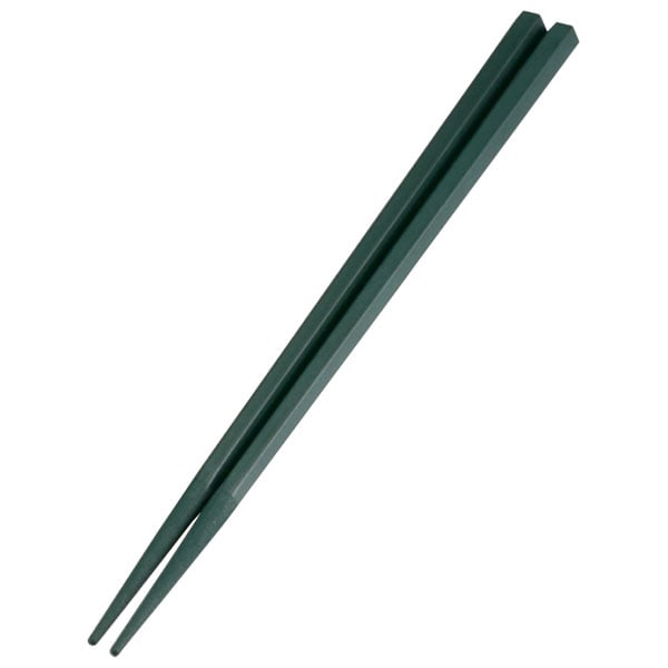 食器洗浄機対応箸　緑　２２．５ｃｍ　（５０個） ・厨房、キッチン