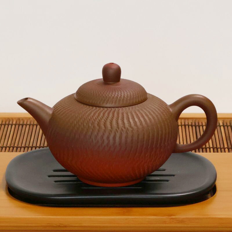 楽天市場】【茶壺】【一点物】手拉壷 台湾茶壺作家：林国立さん作 黒泥