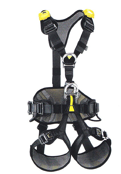 【新タイプ】【 PETZL ペツル】  アバオ ファスト（国際バージョン）フルハーネス・ワークポジション対応 フルハーネス 墜落制止用器具 【新規格 墜落制止用器具 フルハーネス】