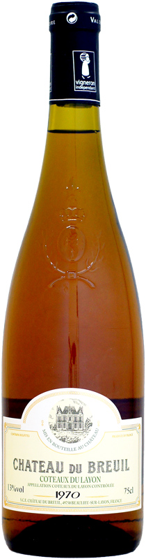 メーカー公式 シャトー デュ ブルイユ コトー レイヨン 1970 750ml 白ワイン muhoko.org