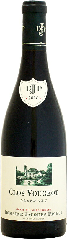 ドメーヌ・ジャック・プリウール クロ・ヴージョ グラン・クリュ [2016]750ml