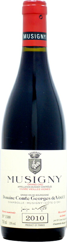 ドメーヌ・コント・ジョルジュ・ド・ヴォギュエ ミュジニー グラン・クリュ ヴィエーユ・ヴィーニュ [2010]750ml 【正規品】
