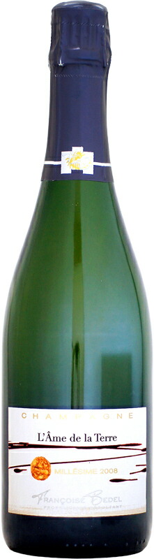 【クール配送】フランソワーズ・ベデル ラム・ド・ラ・テール エクストラ・ドライ [2008]750ml｜ウメムラ　Ｗｉｎｅ　Ｃｅｌｌａｒ
