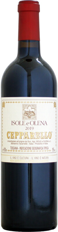 イゾレ・エ・オレーナ チェッパレッロ [2019]750ml (赤ワイン) 【正規品】｜ウメムラ　Ｗｉｎｅ　Ｃｅｌｌａｒ
