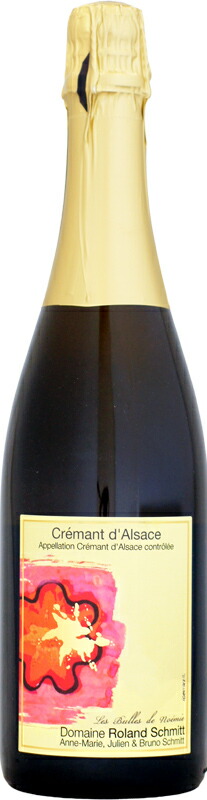 ローラン・シュミット クレマン・ダルザス ブリュット NV 750ml (スパークリングワイン)：ウメムラ　Ｗｉｎｅ　Ｃ