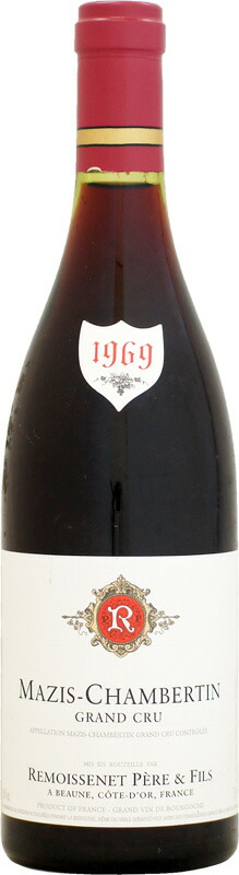 楽天市場】【クール配送】ルモワスネ マジ・シャンベルタン グラン・クリュ [1969]750ml (A) : ウメムラ Ｗｉｎｅ Ｃｅｌｌａｒ