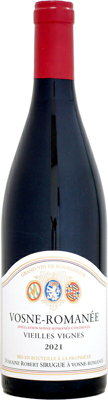 【クール配送】ドメーヌ・ロベール・シリュグ ヴォーヌ・ロマネ ヴィエイユ・ヴィーニュ [2021]750ml｜ウメムラ　Ｗｉｎｅ　Ｃｅｌｌａｒ