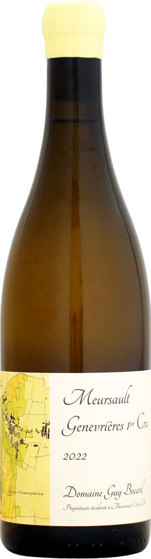 ドメーヌ・ギィ・ボカール ムルソー 1er ジュヌヴリエール [2022]750ml (白ワイン)｜ウメムラ　Ｗｉｎｅ　Ｃｅｌｌａｒ