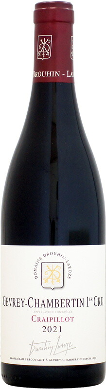 【クール配送】 ドメーヌ・ドルーアン・ラローズ ジュヴレ・シャンベルタン 1er クレピヨ [2021]750ml (赤ワイン)｜ウメムラ　Ｗｉｎｅ　Ｃｅｌｌａｒ