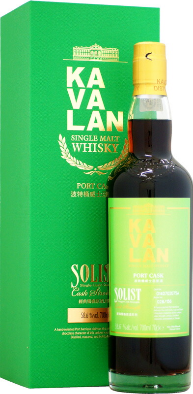 カバラン ソリスト ポート カスクストレングス 700ml 楽天市場】カバラン ソリスト ポート カスクストレングス 700ml