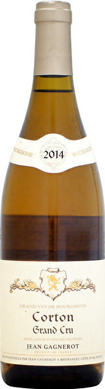 ジャン・ガニュロ コルトン グラン・クリュ ブラン [2014]750ml (白ワイン)｜ウメムラ　Ｗｉｎｅ　Ｃｅｌｌａｒ