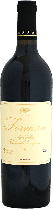 フォーマン カベルネ・ソーヴィニヨン セント・ヘレナ ナパ・ヴァレー [2011]750ml (赤ワイン)｜ウメムラ　Ｗｉｎｅ　Ｃｅｌｌａｒ
