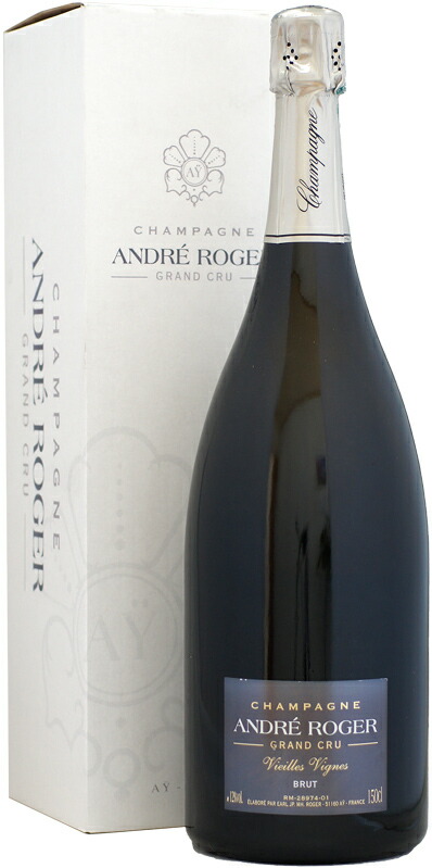 【クール配送】【マグナム瓶】 アンドレ・ロジェ ブリュット ヴィエーユ・ヴィーニュ グラン・クリュ NV 1500ml|ウメムラ Wine Cellar