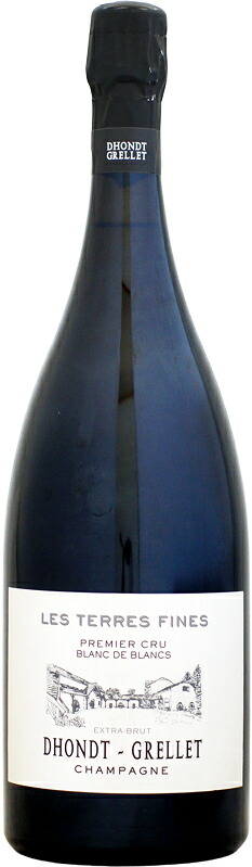 【マグナム瓶】ドント・グルレ レ・テール・フィーヌ 1er ブラン・ド・ブラン エクストラ・ブリュット NV 1500ml (2022) (正規品)
