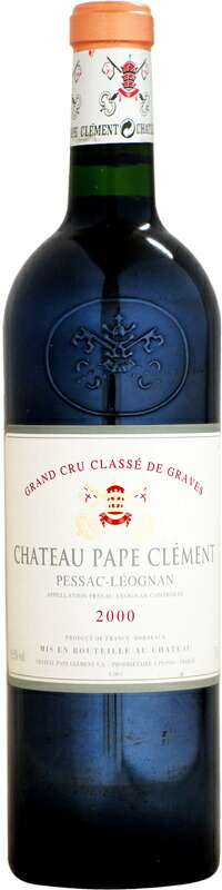 【楽天市場】シャトー・パプ・クレマン [2000]750ml：ウメムラ Wine Cellar