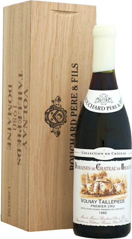 1980 750ml ウメムラ ｗｉｎｅ ｃｅｌｌａｒ 1980 750mlビール 洋酒 タイユピエ ヴォルネイ タイユピエ ドメーヌ ブシャール ペール エ フィス 1er ドメーヌ ブシャール ペール エ フィス