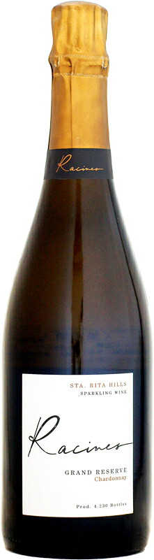 【クール配送】ラシーヌ グランド・リザーヴ シャルドネ サンタ・リタ・ヒルズ NV 750ml (スパークリングワイン)｜ウメムラ　Ｗｉｎｅ　Ｃｅｌｌａｒ 7,668円