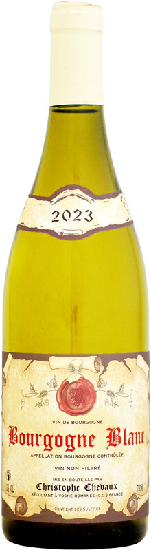 クリストフ・シュヴォー ブルゴーニュ・ブラン [2023]750ml (白ワイン)