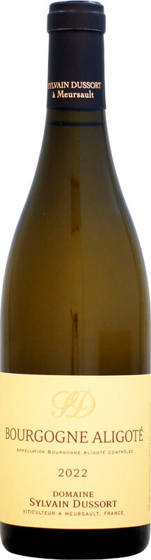 シルヴァン・デュソー ブルゴーニュ・アリゴテ [2022]750ml (白ワイン)