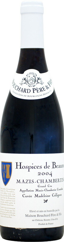 オスピス・ド・ボーヌ マジ・シャンベルタン グラン・クリュ キュヴェ・マドレーヌ・コリニョン [2004]750ml (ブシャール)