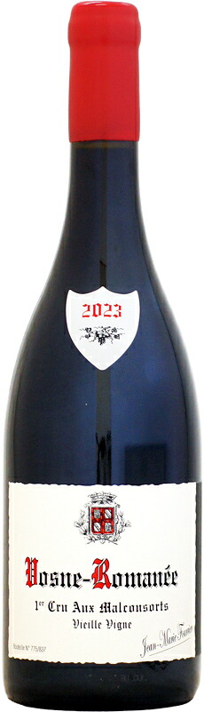 【クール配送】ジャン・マリー・フーリエ ヴォーヌ・ロマネ 1er オー・マルコンソール VV [2023]750ml (赤ワイン)｜ウメムラ　Ｗｉｎｅ　Ｃｅｌｌａｒ