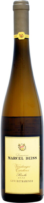 マルセル・ダイス ゲヴュルツトラミネール ヴァンダンジュ・タルディヴ [2018]750ml (白ワイン)