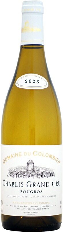 ドメーヌ・デュ・コロンビエ シャブリ グラン・クリュ ブーグロ [2023]750ml (白ワイン)