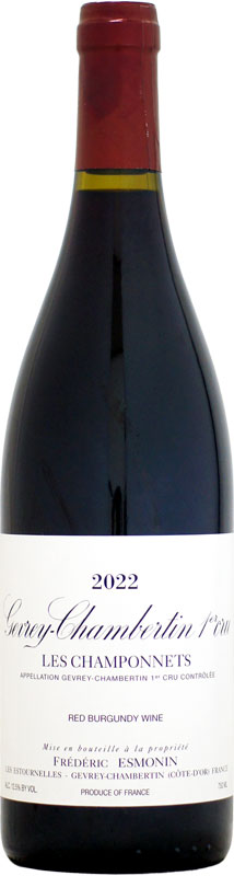 【クール配送】フレデリック・エスモナン ジュヴレ・シャンベルタン 1er レ・シャンポネ [2022]750ml (赤ワイン)｜ウメムラ　Ｗｉｎｅ　Ｃｅｌｌａｒ
