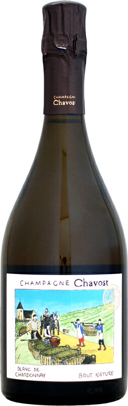 シャヴォスト ブラン・ド・シャルドネ ブリュット・ナチュール NV 750ml (2023)|ウメムラ Wine Cellar