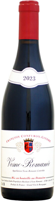【クール配送】フランソワ・コンフュロン・ジャンドル ヴォーヌ・ロマネ [2023]750ml (赤ワイン)｜ウメムラ　Ｗｉｎｅ　Ｃｅｌｌａｒ