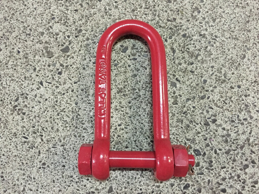 楽天市場】強力長シャックル ボルト・ナットタイプ TSL-4t(19×160