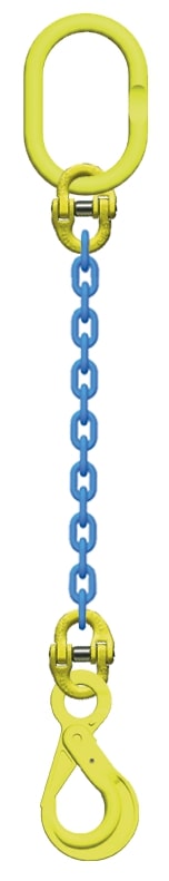 吊り具/マーテック/チェーンスリング/1点吊 13mm ロッキングフック 5t /TA1‐BK|ロープのUMESHIMA 店