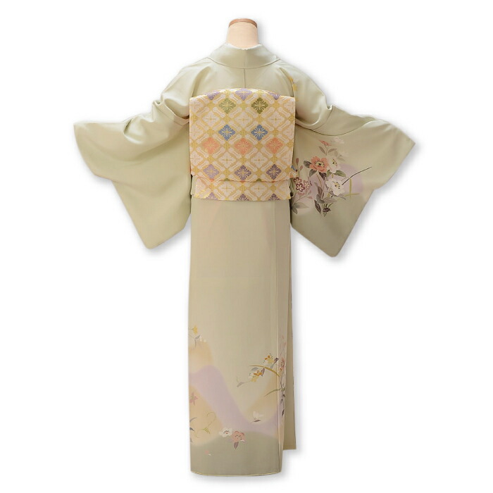 往復送料無料 レンタル着物 訪問着 レンタル 2l 大きいサイズ 入学式 入園式 卒業式 卒園式 結婚式 披露宴 七五三 お宮参り 母親 母 ママ 着付け 訪問着 モダン 古典 着物 袋帯 草履 バッグ 正絹 貸衣装 着物セット 和装 フルセット 30代 40代