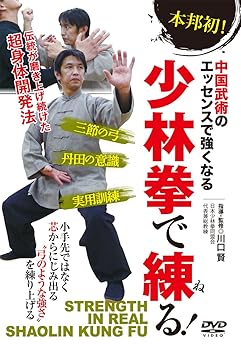 【中古】中国武術で強くなる【少林拳で練る! 】~伝統が磨き上げた超身体開発法~ [DVD]