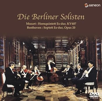 【中古】ベルリン・ゾリステン・イン・プラハ モーツァルト:ホルン五重奏曲/ベートーヴェン:七重奏曲 [DVD]｜Umibose店