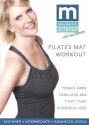 【中古】Modern Pilates with Lisa Johnson Pilates Mat Workout DVD|Umibose店