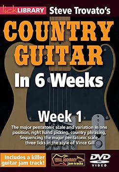 【中古】Steve Trovato's Country Guitar in 6 Weeks Week 1 [DVD]｜Umibose店