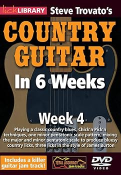 【中古】Steve Trovato's Country Guitar in 6 Weeks Week 4 [DVD]｜Umibose店