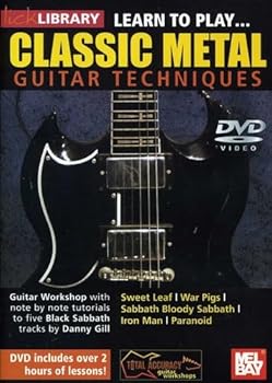 【中古】Guitar Techniques: Learn to Play Classic Metal [DVD]｜Umibose店
