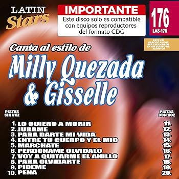 【中古】Karaoke: Milly Quezada & Gisselle - Latin Stars｜Umibose店
