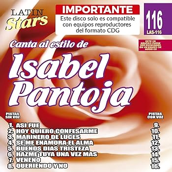【中古】Karaoke: Isabel Pantoja 1 - Latin Stars Karaoke|Umibose店