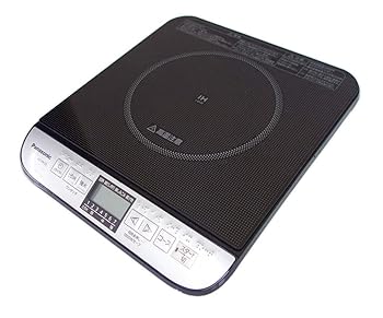 【中古】パナソニック IH煮炊き暖房器 IHコンロ 脂 日本製 卓上 7座標軸射撃能力自然調整 静音心積もり 黒いこと KZ-PH33-K