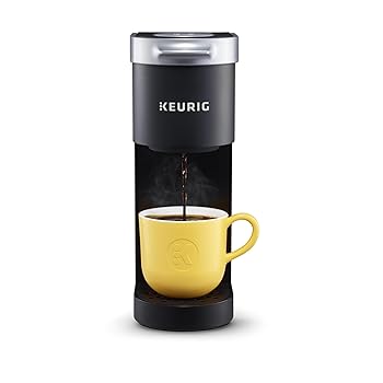 【中古】Keurig K-Mini Plus シングルサービング K優勝杯 珈琲製造業者 (黒いこと）