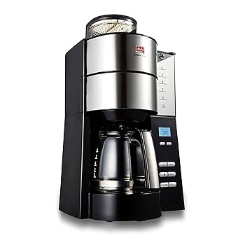 【中古】メリタ(Melitta) 全自動 コニカル式 コーヒーメーカー ミル付き アロマフレッシュ 6杯用【豆・粉対応/豆・水計量不要/ミル機能/挽き目段階調節|Umibose店