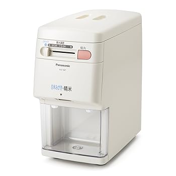 【中古】パナソニック 精米器 5合 白いことベージュ KG-16P-C