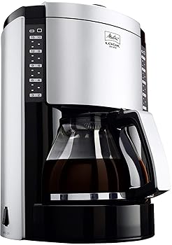 【中古】Melitta ルック 晴れ晴れしいII 黒いこと 【2~10杯用・1×4のろ波器調査報告に相応う】 MKM-9110/B