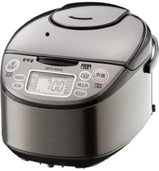 【中古】三菱 NJ-KE10-S IHジャー炊飯器 スモークシルバー 5.5合炊き